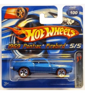 Hot Wheels 1969 Pontiac Firebird Red Line 2006 Mavi